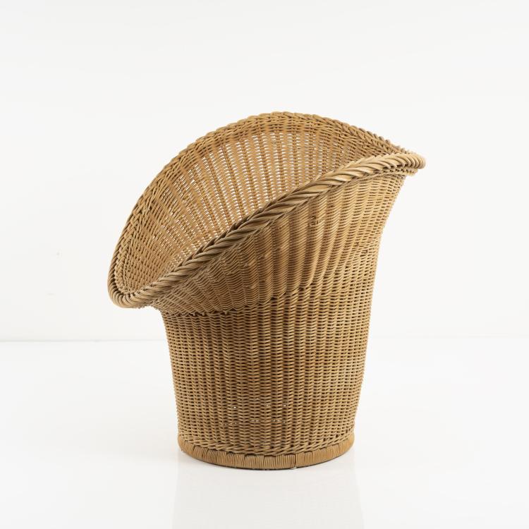 Bild 5 zu Objekt, Korbsessel 'E 20', 1957, Murmann, Heinrich, Johannisthal, 145A 153