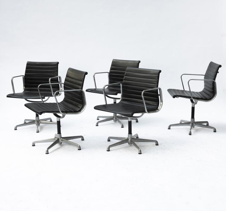 Bild 3 zu Objekt, 10 'Aluminium Group' armchairs, ICF Cadsana f&uuml;r Herman Miller, Zeeland, 145B 314