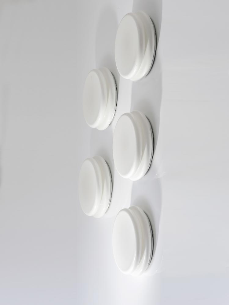 Hauptbild zu Objekt, Five wall appliques 'Len 1C', 1970s, Sirrah, Mailand, 145B 444