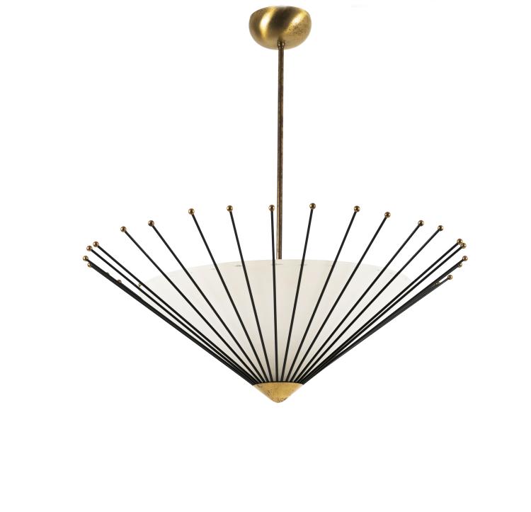 Hauptbild zu Objekt, Ceilng light, c. 1954, Italien, 145B 288