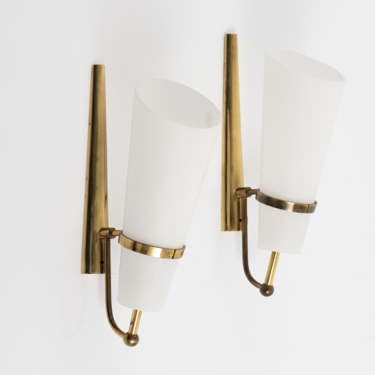 Bild 2 zu Objekt, Two sconces, c. 1955, Italien, 145B 296