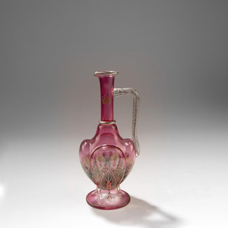 Hauptbild zu Objekt, Lik&ouml;rkanne, 1890-1900, Lobmeyr, J. & L., Wien, 147B 266