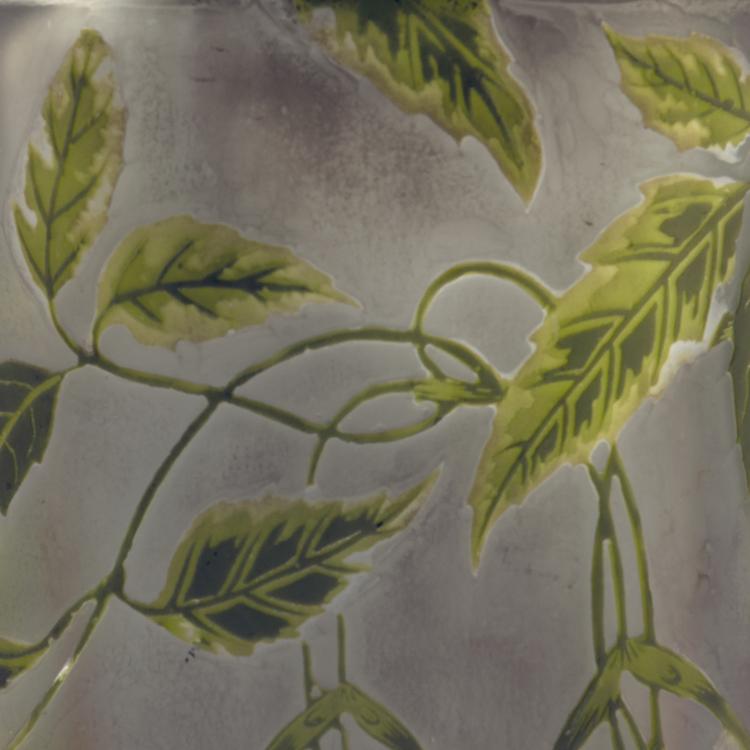 Bild 2 zu Objekt, Vase 'Erable &agrave; feuilles de fr&ecirc;ne', 1905-08, Gall&eacute;, Etablissements, Nancy, 147B 196