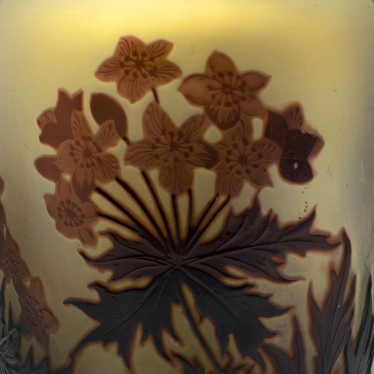 Bild 2 zu Objekt, Vase 'G&eacute;raniums', 1906-18, Gall&eacute;, Etablissements, Nancy, 147B 205