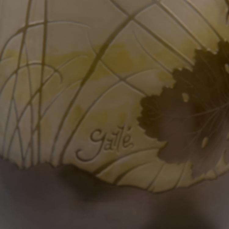 Bild 2 zu Objekt, Vase 'Geraniums', 1908-18, Gall&eacute;, Etablissements, Nancy, 147B 218