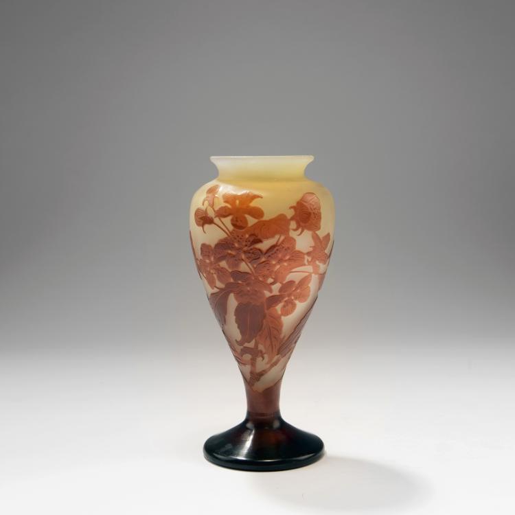 Hauptbild zu Objekt, Vase 'Fleurs de cerisier', 1908-18, Gall&eacute;, Etablissements, Nancy, 150B 201