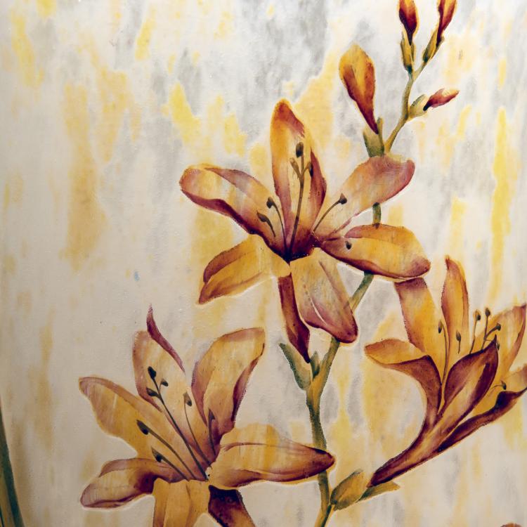 Bild 2 zu Objekt, Vase 'Montbretias', 1905-10, Daum Fr&egrave;res, Nancy, 147B 110