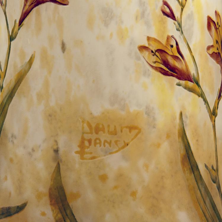 Bild 3 zu Objekt, Vase 'Montbretias', 1905-10, Daum Fr&egrave;res, Nancy, 147B 110