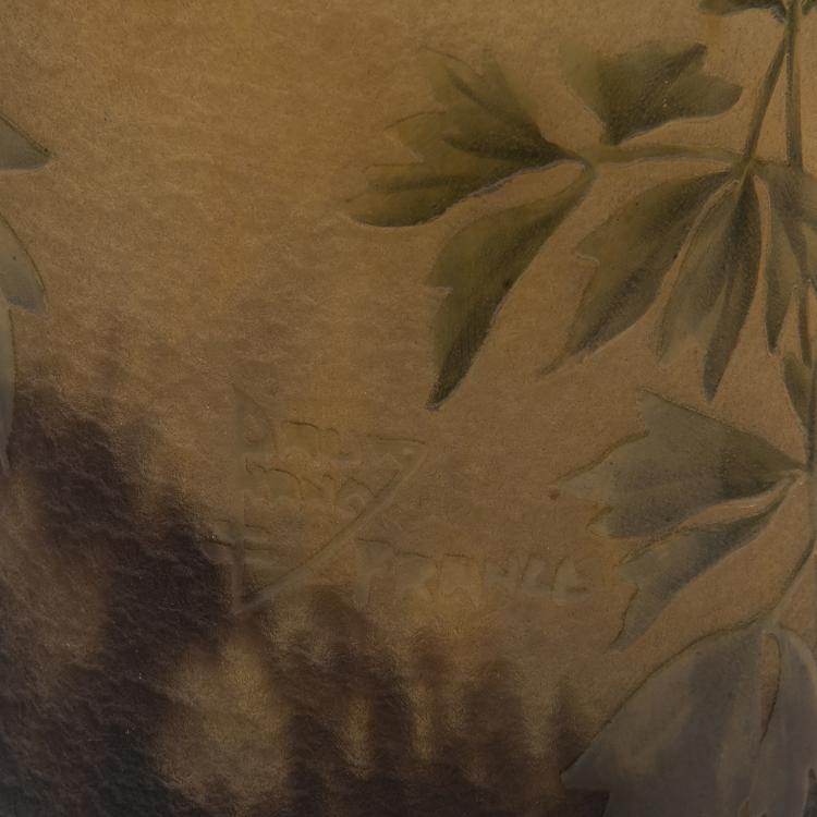 Bild 2 zu Objekt, Kanne 'Ancolies', um 1910, Daum Fr&egrave;res, Nancy, 147B 131