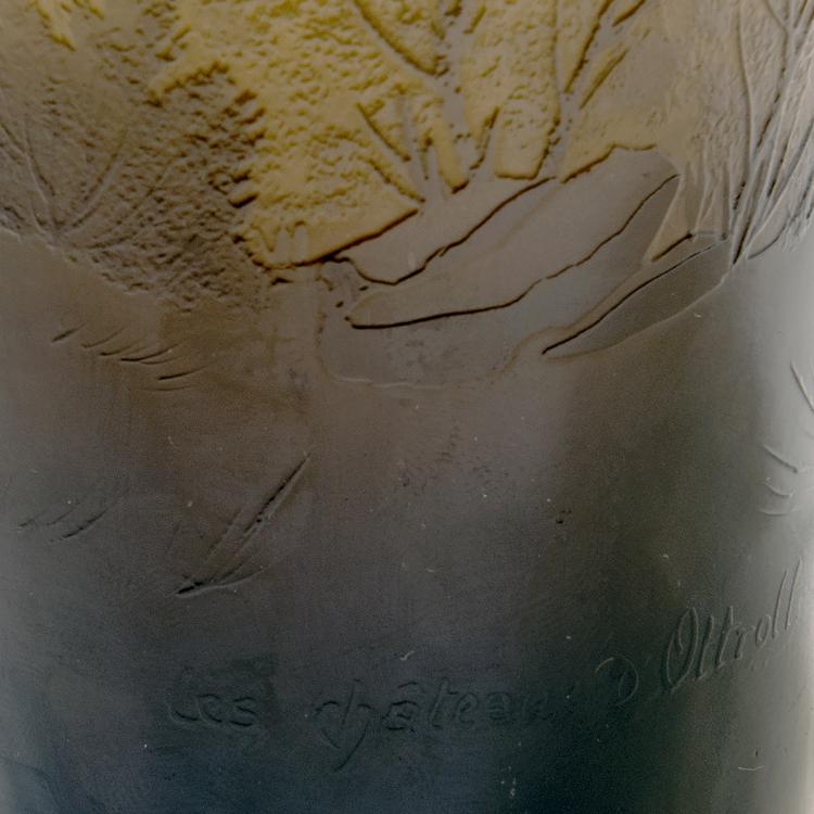 Bild 2 zu Objekt, Vase 'Les ch&acirc;teaux d'Ottrott', 1920er Jahre, Nicolas, Paul, Nancy; D'Argental, 147B 243