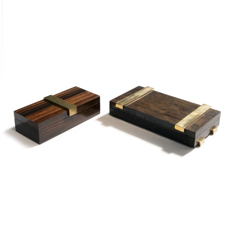 Hauptbild zu Objekt, Two boxes, c. 1930, Desny, Paris, 144B 519