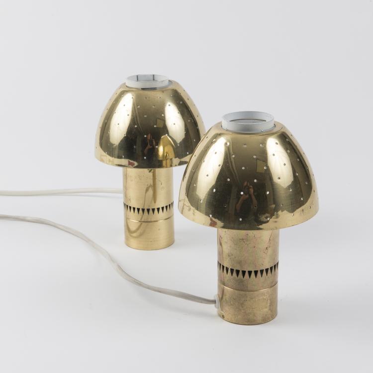Hauptbild zu Objekt, Two 'B 221' table lights, 1960s, Hans Agne Jakobsson AB, Markaryd, 145B 407