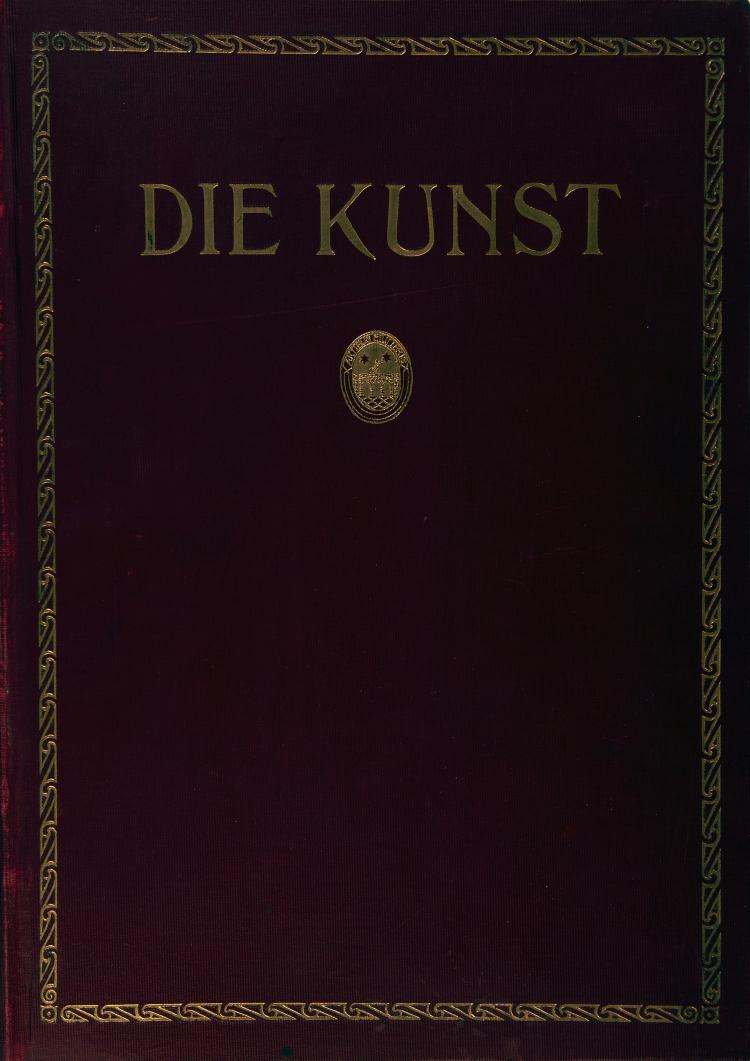 Bild 1 zu Objekt, 1 magazine and 10 volumes 'Die Kunst - Monatshefte f&uuml;r freie und angewandte Kunst', Fachliteratur Bruckmann, M&uuml;nchen, 144B 583