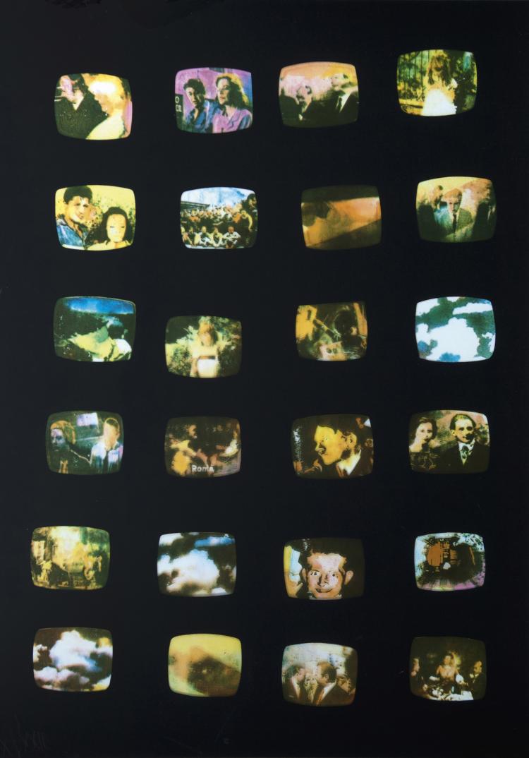 Hauptbild zu Objekt, 'TV Landscape', 1970s, Mario Schifano, 145C 567