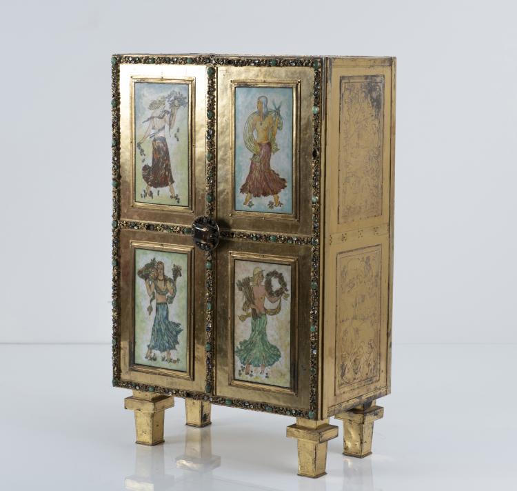 Bild 6 zu Objekt, Cabinet / dry-bar 'Quattro Stagioni', Italien, 145B 199