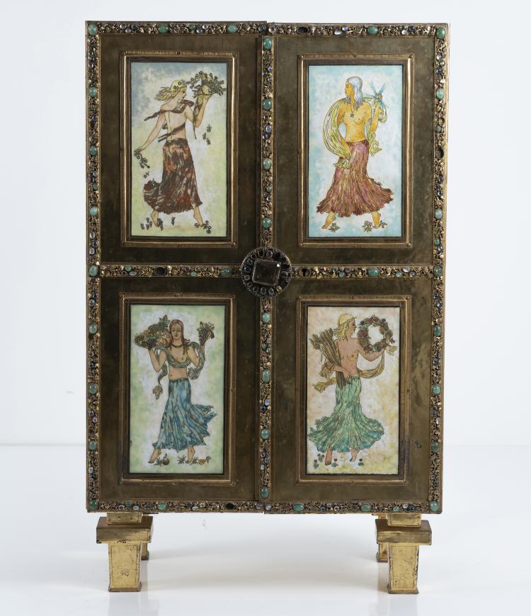 Bild 7 zu Objekt, Cabinet / dry-bar 'Quattro Stagioni', Italien, 145B 199