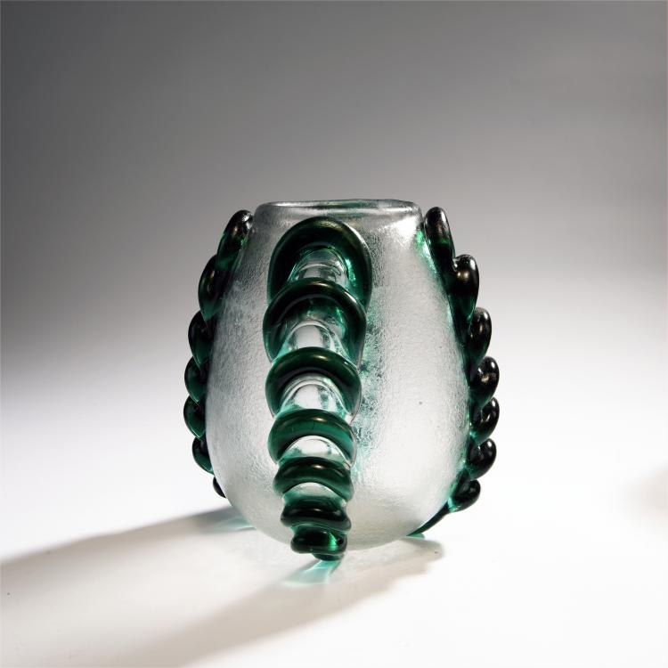 Hauptbild zu Objekt, 'Corroso' vase, 1940s, Murano, 146D 894