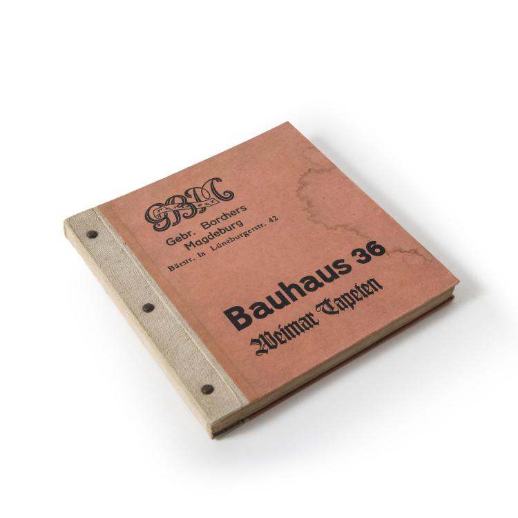 Hauptbild zu Objekt, 'Weimar-Tapeten Bauhaus 36', 1936, Rasch & Co., Bramsche, 145A 127