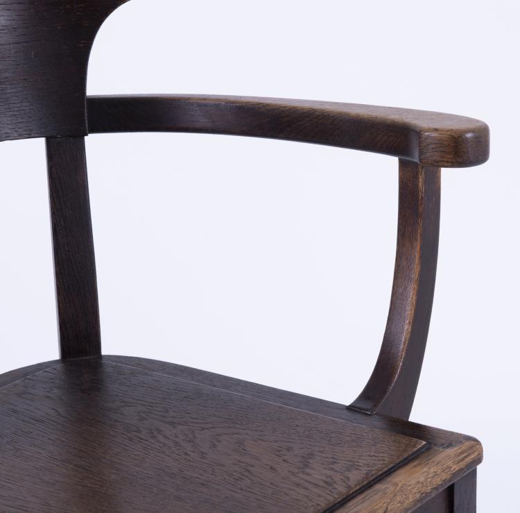 Bild 6 zu Objekt, Typenarmlehnstuhl 'Hellerau', 1919, Deutsche Werkst&auml;tten, Dresden Hellerau, 144B 533