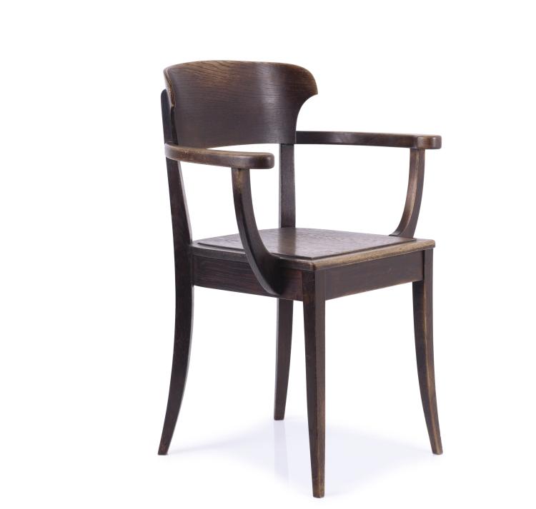 Bild 8 zu Objekt, Typenarmlehnstuhl 'Hellerau', 1919, Deutsche Werkst&auml;tten, Dresden Hellerau, 144B 533