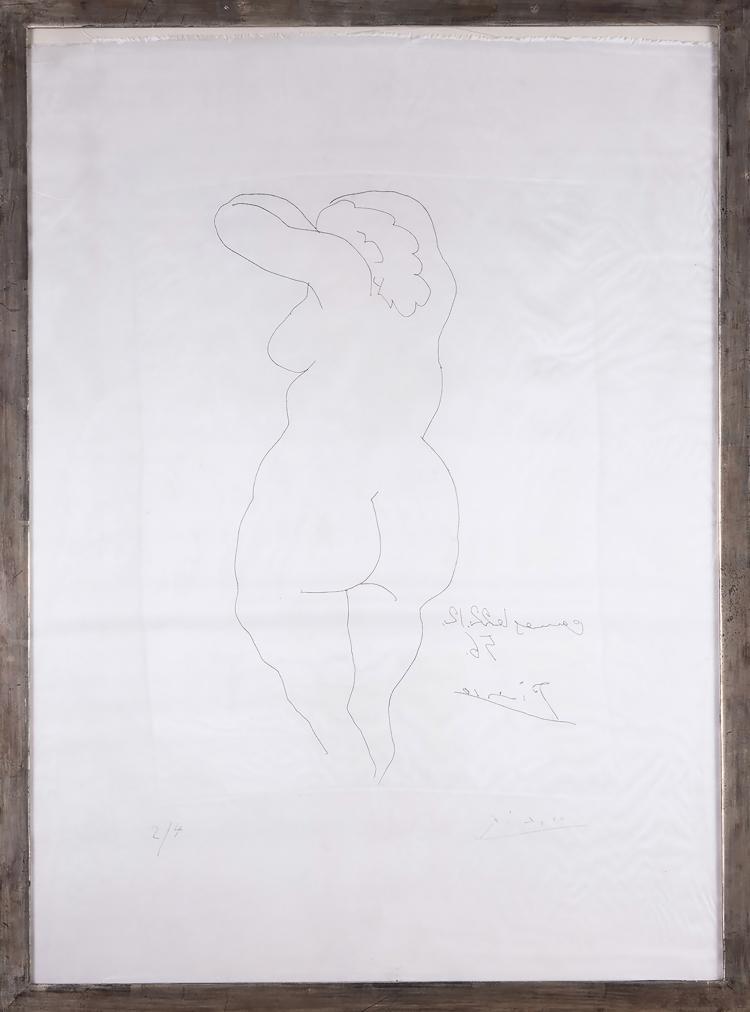 Hauptbild zu Objekt, 'Femme Nue de Dos', 1956, 145C 490