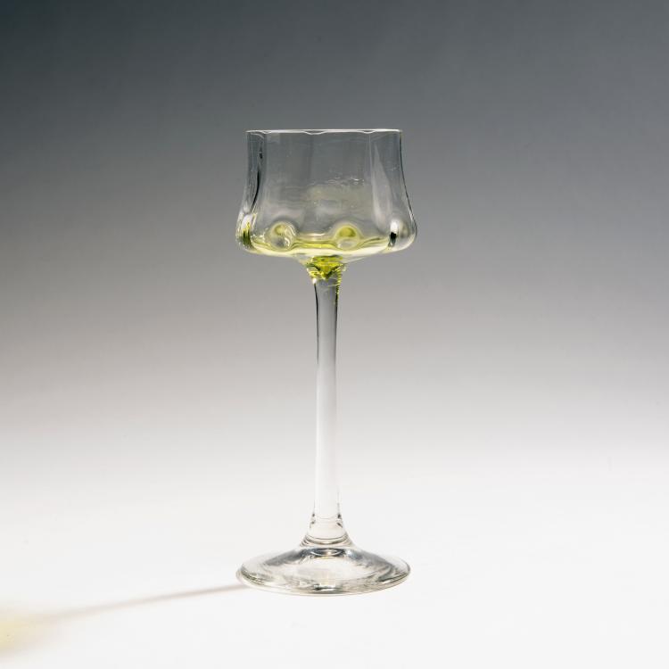Hauptbild zu Objekt, 'Meteor' wine glass, 1899, Meyr's Neffe, Adolf, 144B 277