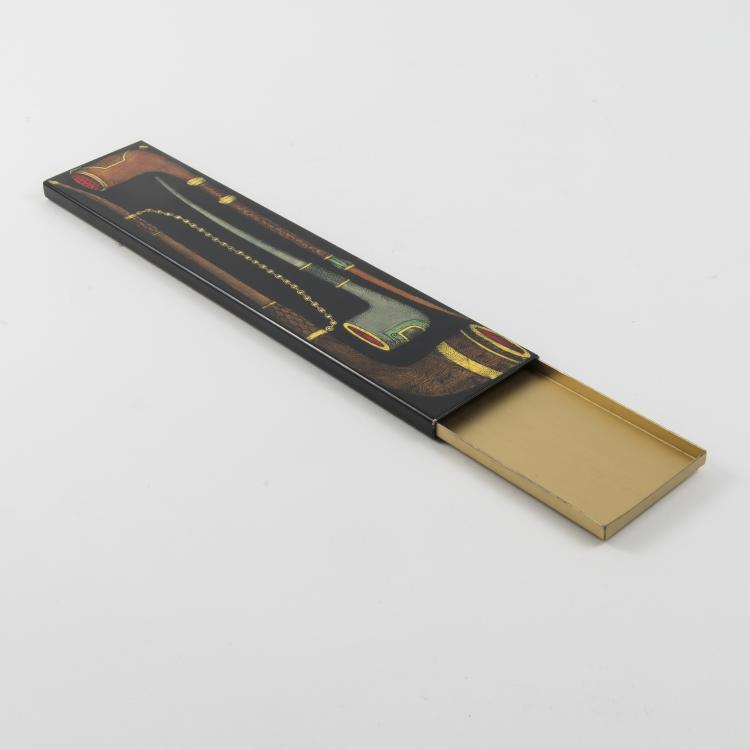 Bild 1 zu Objekt, 'Pipe' match case, 1960/70s, Fornasetti, Mailand, 145B 361