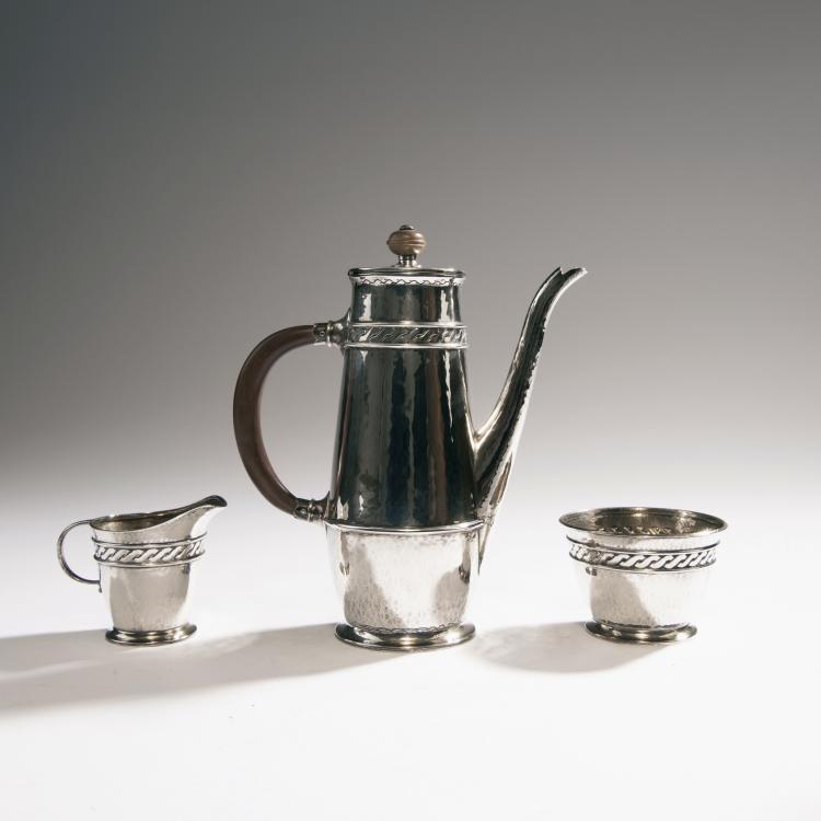 Hauptbild zu Objekt, '5857' mocha set, 1930, Liberty & Co., London; Haseler, W.H., Birmingham, 144B 479
