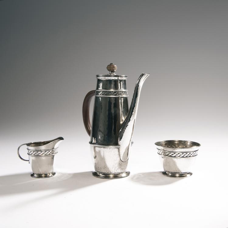 Bild 1 zu Objekt, '5857' mocha set, 1930, Liberty & Co., London; Haseler, W.H., Birmingham, 144B 479