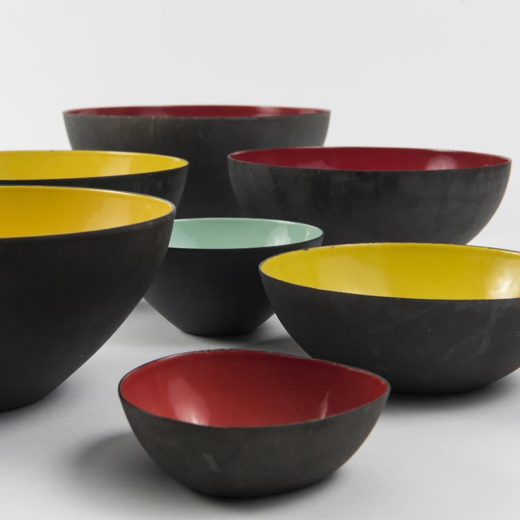 Bild 3 zu Objekt, Twelve 'Krenit' bowls, c. 1953, &Oslash;rskov, Torben & Co., Kopenhagen, 145B 239