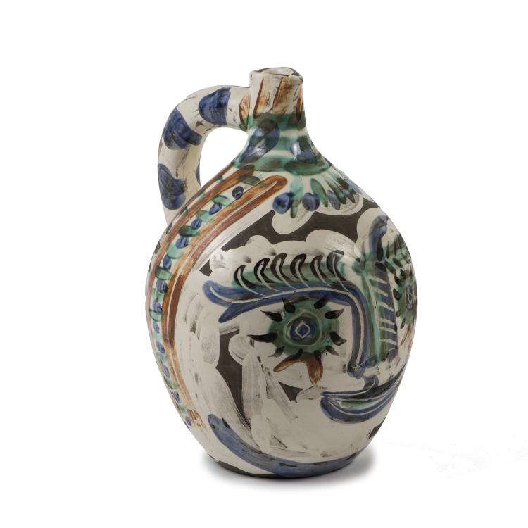 Hauptbild zu Objekt, Krug 'Visage aux yeux rieurs', 1969 (Entwurf), Pablo Picasso, Madoura, 145C 493