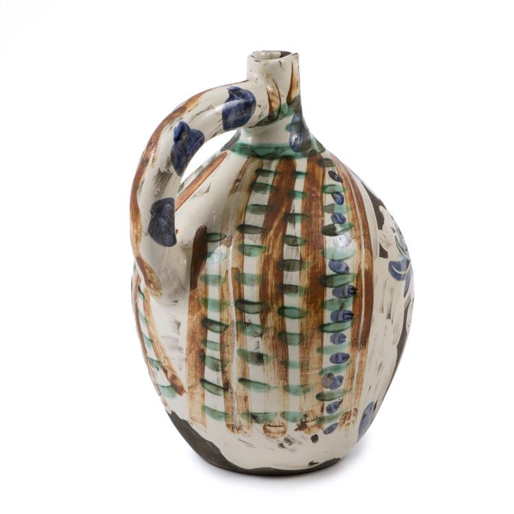 Bild 1 zu Objekt, Krug 'Visage aux yeux rieurs', 1969 (Entwurf), Pablo Picasso, Madoura, 145C 493