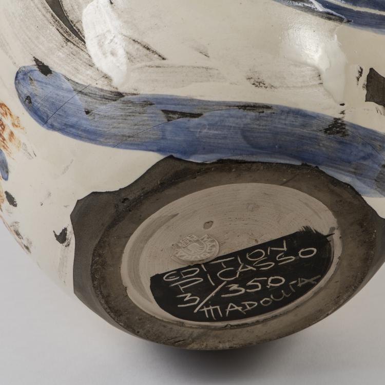 Bild 4 zu Objekt, Krug 'Visage aux yeux rieurs', 1969 (Entwurf), Pablo Picasso, Madoura, 145C 493