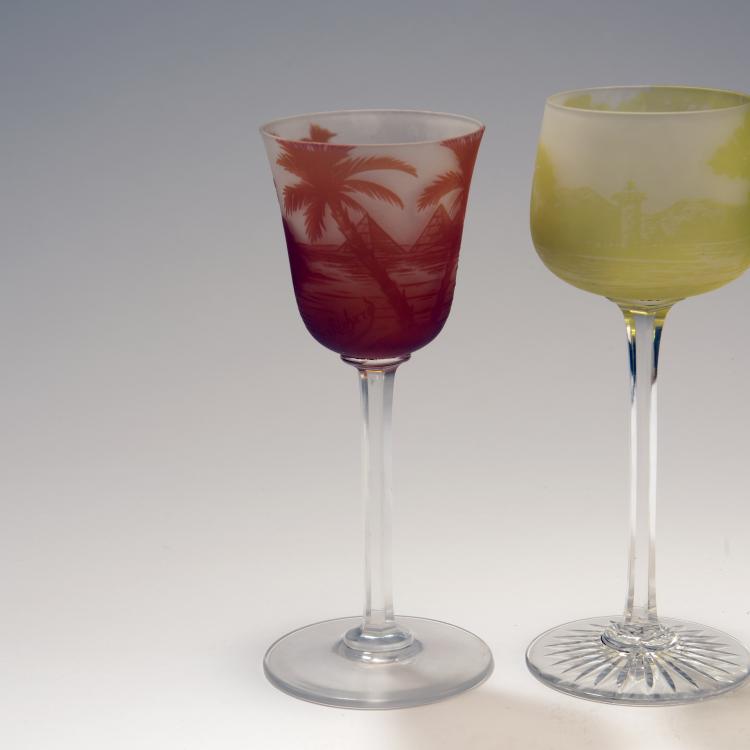 Bild 3 zu Objekt, Drei Weingl&auml;ser, 1923-25, L&ouml;tz Wwe., Klosterm&uuml;hle, 147B 298