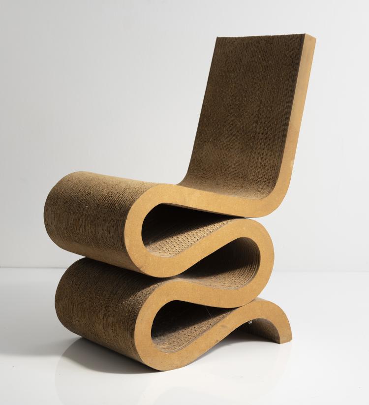 Hauptbild zu Objekt, Stuhl 'Wiggle Side Chair', 1972, Vitra, Weil am Rhein, 146C 654