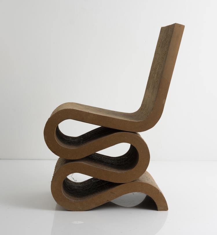 Bild 2 zu Objekt, Stuhl 'Wiggle Side Chair', 1972, Vitra, Weil am Rhein, 146C 654