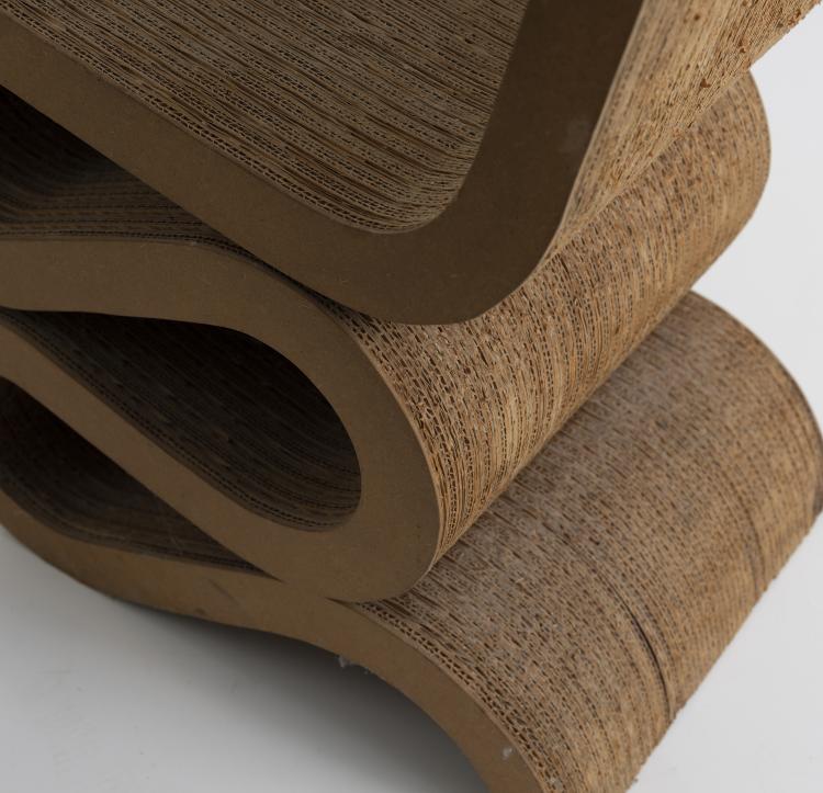 Bild 4 zu Objekt, Stuhl 'Wiggle Side Chair', 1972, Vitra, Weil am Rhein, 146C 654