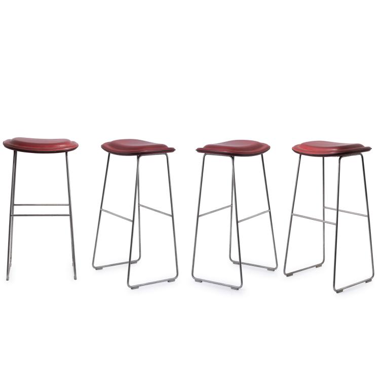 Hauptbild zu Objekt, Four 'Pad' stools, 1999, Cappellini, Mailand, 145B 470