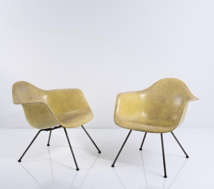 Bild 2 zu Objekt, Plastic armchair - LAX, early 'X-base', Miller, Herman, Zeeland; Zenith Plastics Co., Gardena, 145B 265