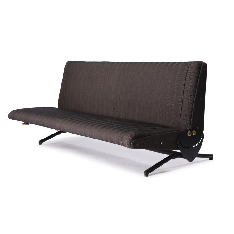 Hauptbild zu Objekt, 'D 70' sofa/bed, 1954, Tecno, Mailand, 145B 283