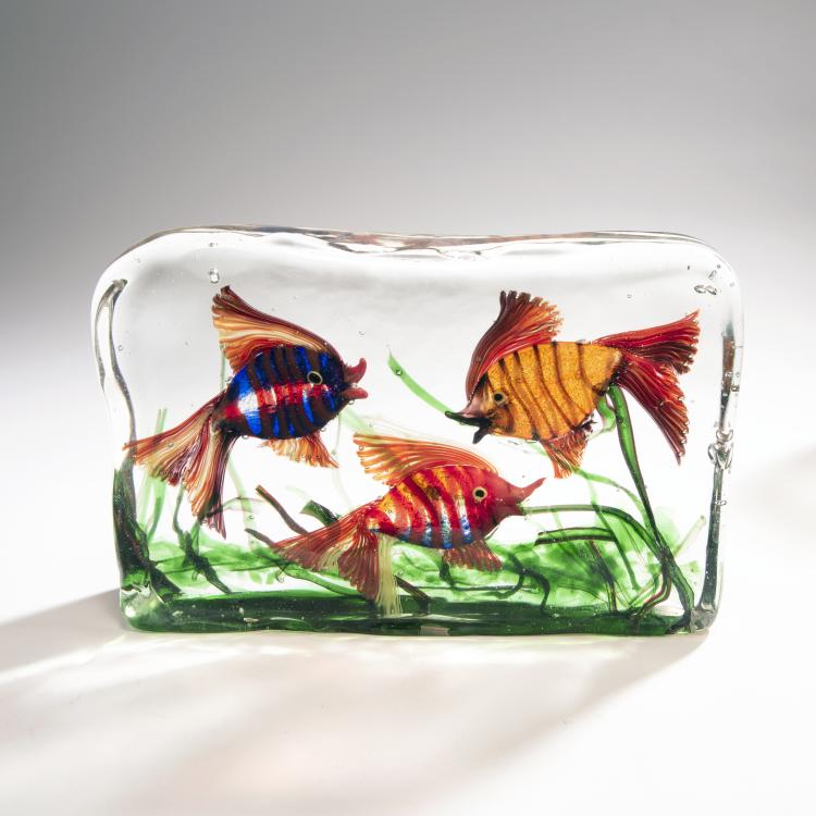 Hauptbild zu Objekt, Aquarium, c. 1960, Cenedese, Gino, Murano, 146D 861