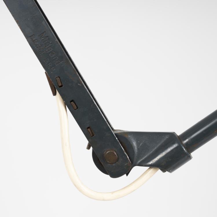 Bild 7 zu Objekt, 'Midgard' scissor light, 1926, Industriewerke Auma; R&ouml;nneberger & Fischer; Midgard, 146C 405