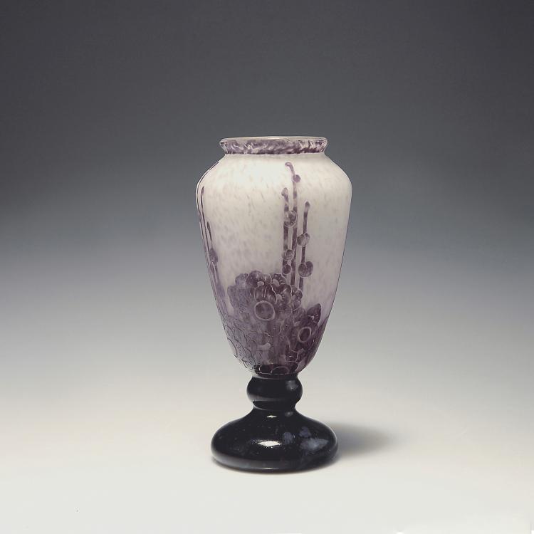 Hauptbild zu Objekt, Vase 'Roses tr&eacute;mi&egrave;res', 1927-28, Schneider, Epinay-sur-Seine, 147B 256