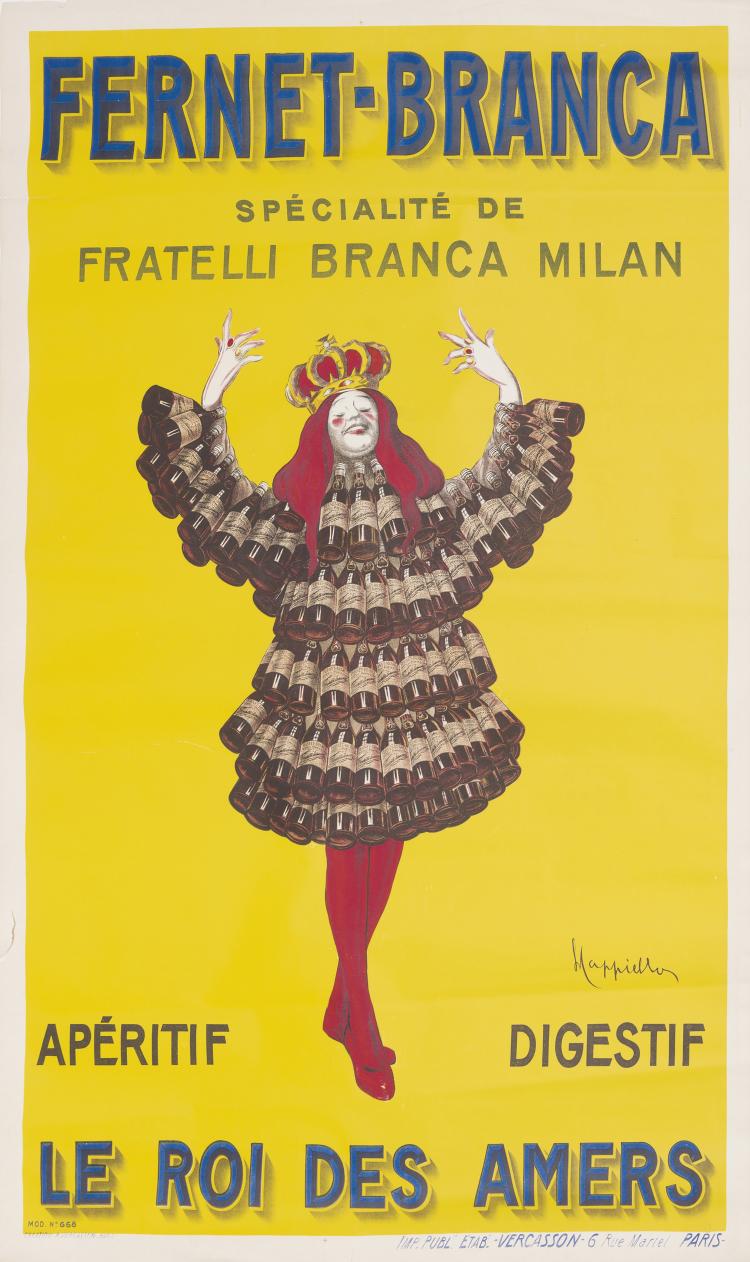 Hauptbild zu Objekt, Large 'Fernet Branca' poster, 1909, Leonetto Cappiello, Vercasson, P., Paris, 147B 591