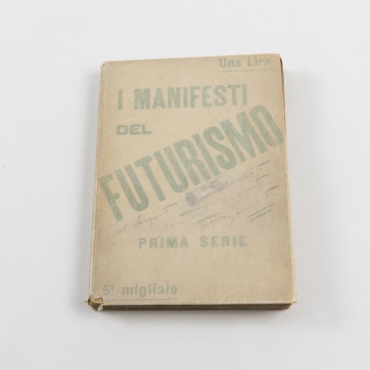 Hauptbild zu Objekt, Marinetti, I MANIFESTI DEL FUTURISMO, 1914, Fachliteratur, 146B 152