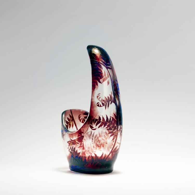 Bild 2 zu Objekt, Zierschale 'Sauterelle et Foug&egrave;res', 1894-95, Gall&eacute;, Emile, Nancy, 144B 151