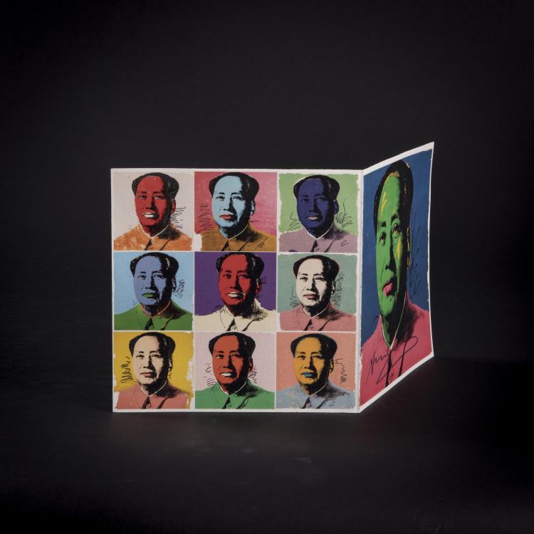 Bild 3 zu Objekt, Mao Tse-tung by Andy Warhol', 1972, Castelli Graphics, 145C 581