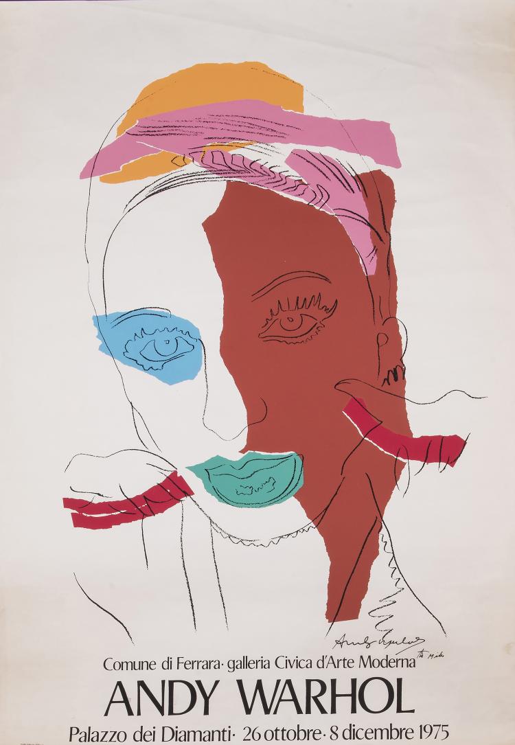 Hauptbild zu Objekt, Signed Poster, 1975, Comune di Ferrara; Galleria Civica d&acute;arte Moderna, 145C 586