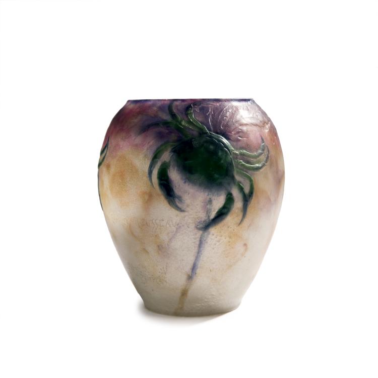 Bild 1 zu Objekt, 'Crabes et Algues' vase, 1920, Argy-Rousseau, Gabriel, Paris, 144B 66