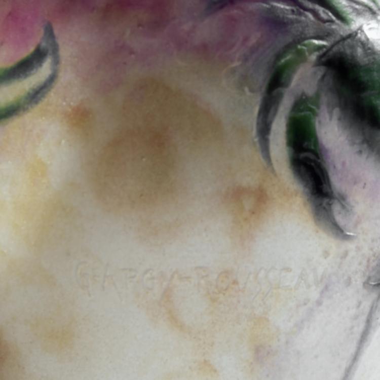 Bild 2 zu Objekt, 'Crabes et Algues' vase, 1920, Argy-Rousseau, Gabriel, Paris, 144B 66